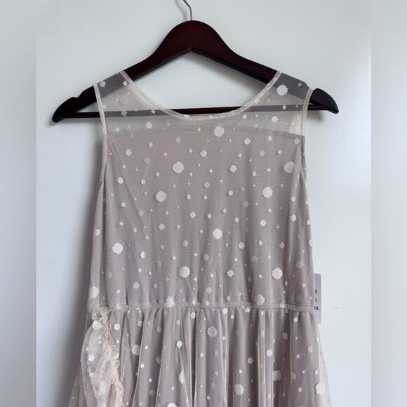 JOYFOLIE Mia Joy Girls Dress Gracie Ecru 14 NEW tiered Sheer Cottagecore Fairy - Picture 12 of 12